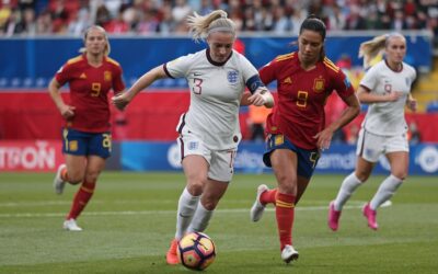 spain women's national football team vs england women's national football team timeline